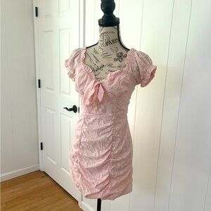 Princess polly size 4 pink summer floral dress